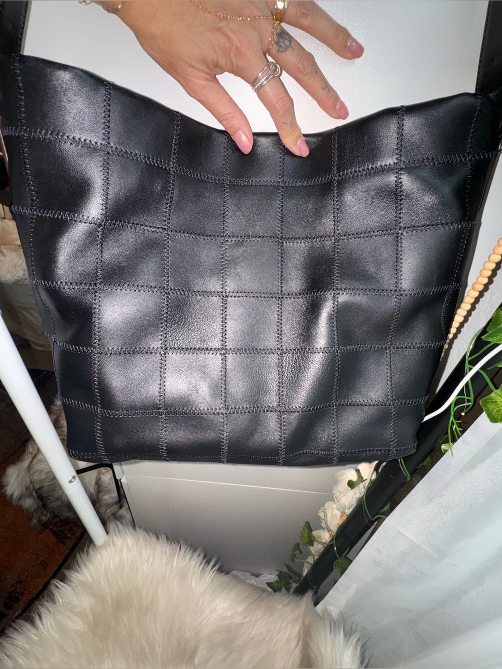 Coachtopia Alter/Ego Large Black Hobo Bag Bella Hadid - Picture 6 of 16